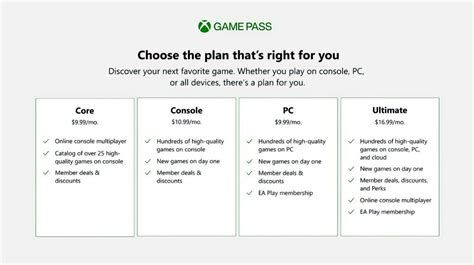 xbox game pass price